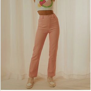 Peppermayo Electric Avenue Pants - Pink Wave